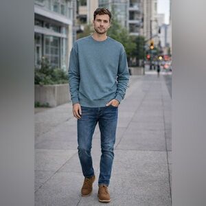 The Arrivals Blue Sweatshirt